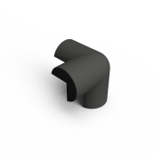 Corner protections for | black warning and protection profiles | Type A 3-dimensional